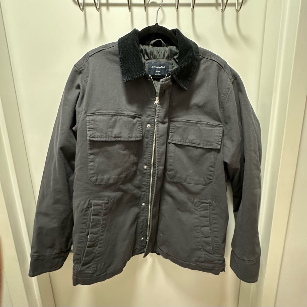 Abercrombie & Fitch Winter Jacket Bomber Men’s in Size L